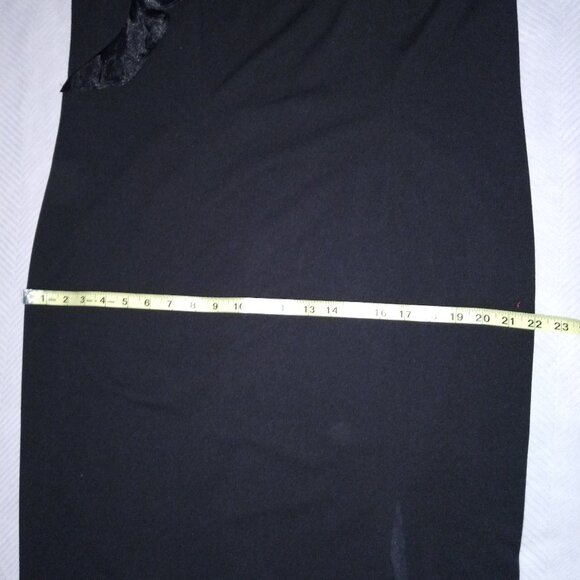 NWT! MARINA Dress ONLY $59! RETAIL $159! One Shoulder With Tulle Bow Sz 16W - Picture 9 of 10